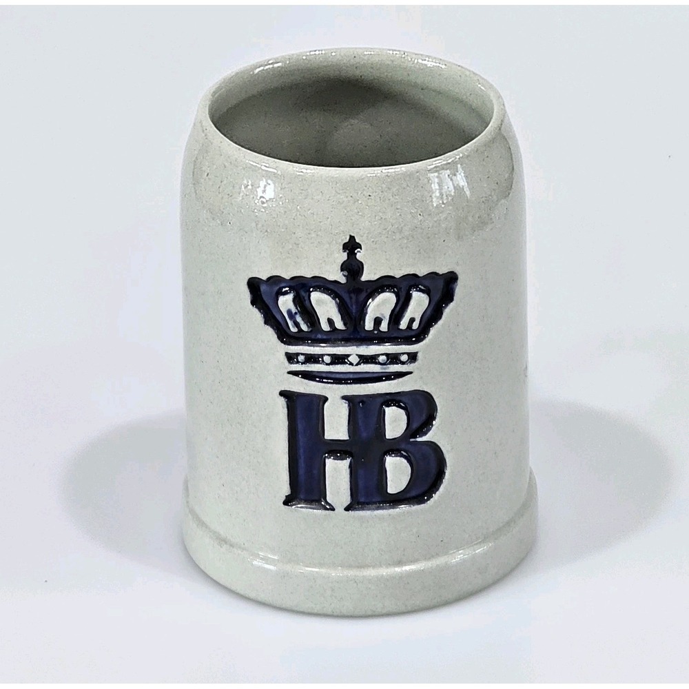 Vintage HB "HOFBRAUHAUS MUNCHEN" 0.5L Stoneware Stien - West Germany
